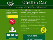 Tablet Screenshot of cashincar.co.uk